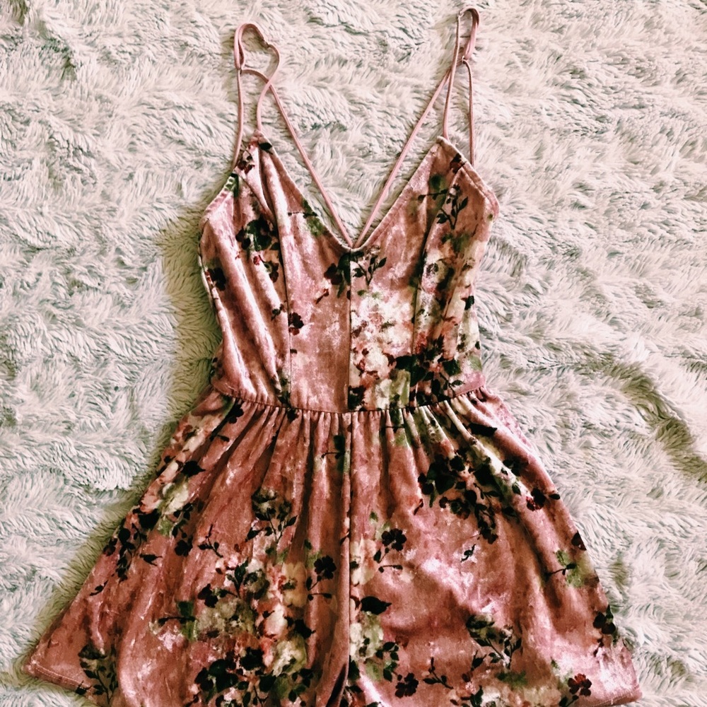 Velvet romper